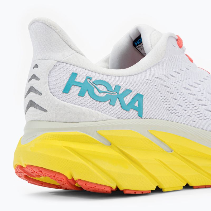 HOKA férfi futócipő Clifton 8 Wide fehér 1121374-BDBI 9