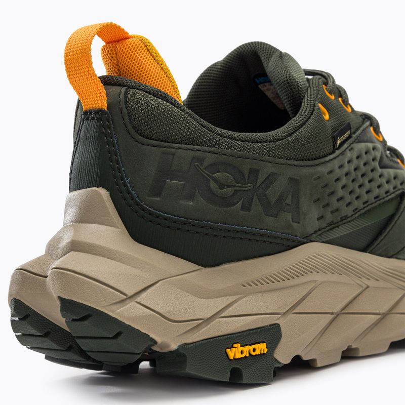 Férfi túrabakancsok HOKA Anacapa Low GTX zöld 1122017-DBRYL 8