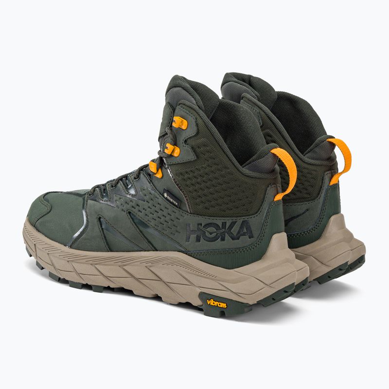 Férfi túrabakancsok HOKA Anacapa Mid GTX zöld 1122018-TRYL 3