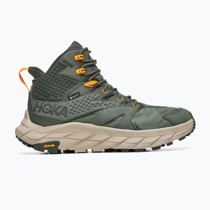 Férfi túrabakancsok HOKA Anacapa Mid GTX zöld 1122018-TRYL 15