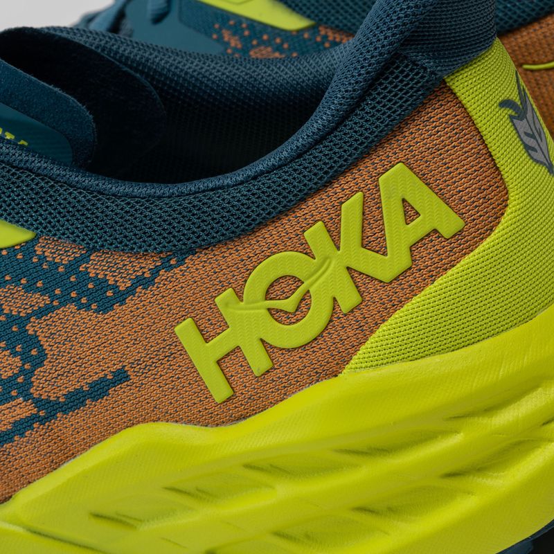 HOKA Speedgoat 5 férfi futócipő kék-zöld 1123157-BCEP 7