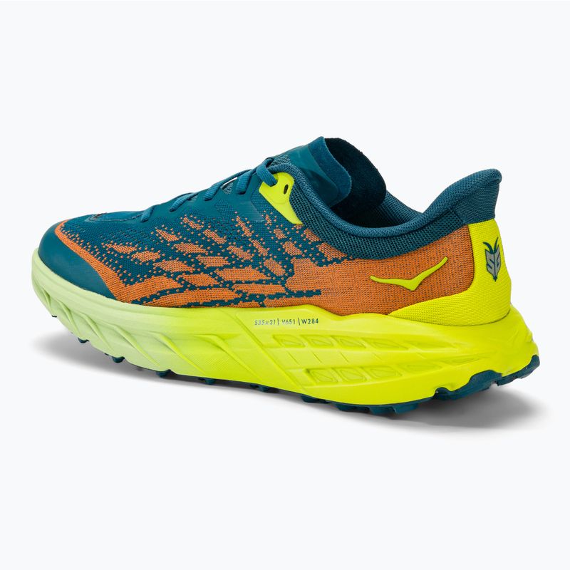 Férfi futócipő HOKA Speedgoat 5 Wide blue coral/evening primorose 3