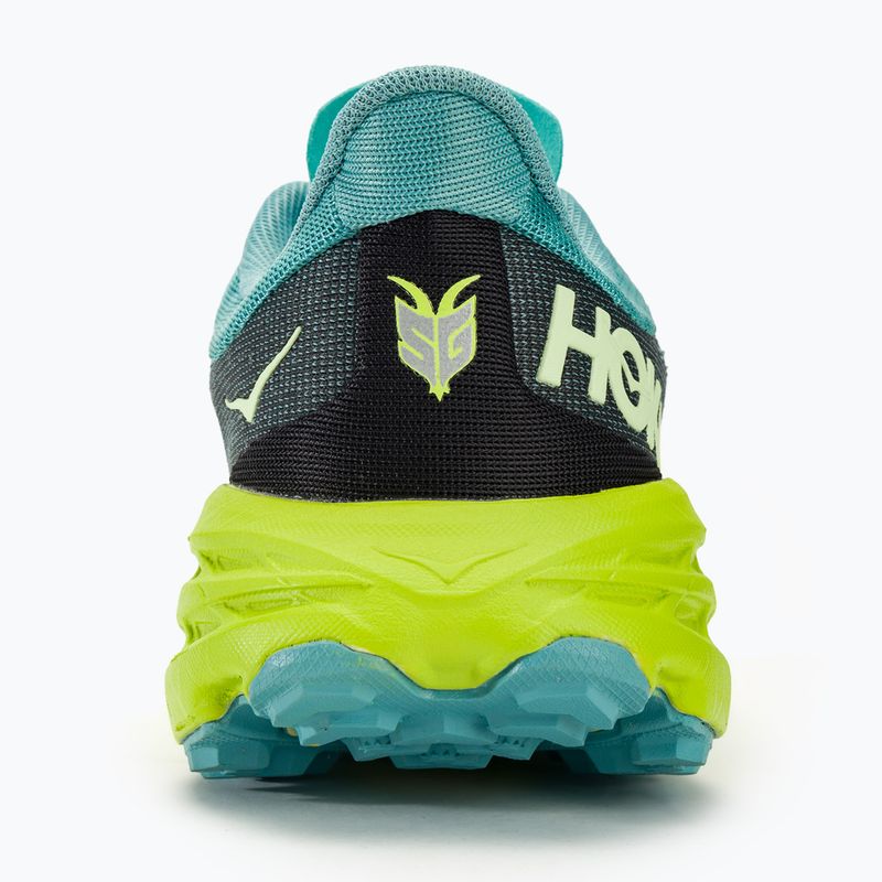 Női futócipő HOKA Speedgoat 5 coastal shade/green glow 7