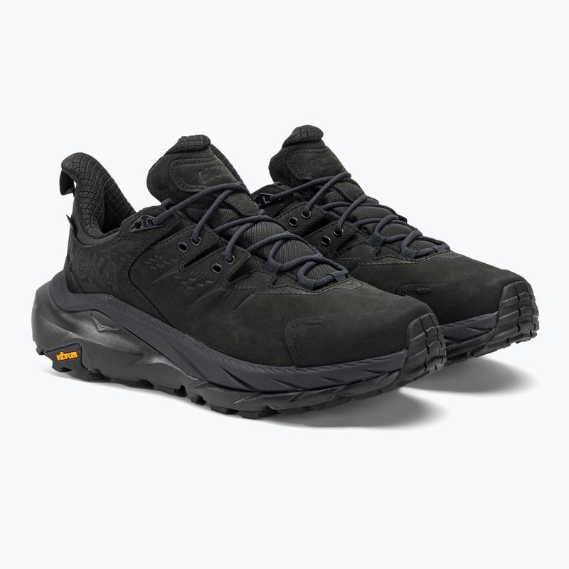 Férfi túrabakancsok HOKA Kaha 2 Low GTX fekete/fekete 4