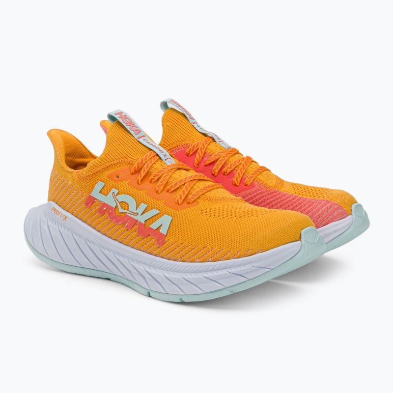 HOKA férfi futócipő Carbon X 3 narancssárga 1123192-RYCM 3