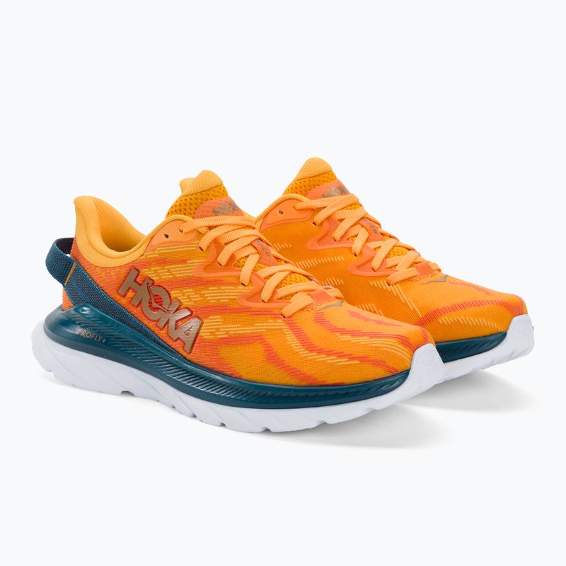 Férfi futócipő HOKA Mach Supersonic radiant yellow/camellia 4