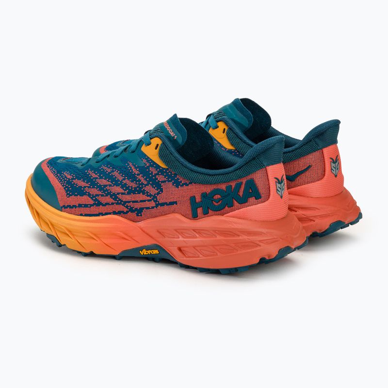 Női futócipő HOKA Speedgoat 5 Wide blue coral/camellia 3