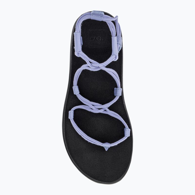 Női túraszandál Teva Voya Infinity lila lenyomat Teva Voya Infinity lila benyomás 6