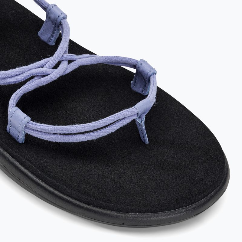 Női túraszandál Teva Voya Infinity lila lenyomat Teva Voya Infinity lila benyomás 7