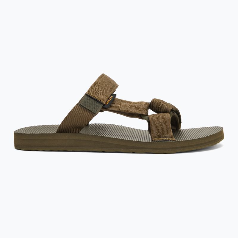 Teva Universal Slide férfi flip-flop teva texturális / sötét olajbogyó 2