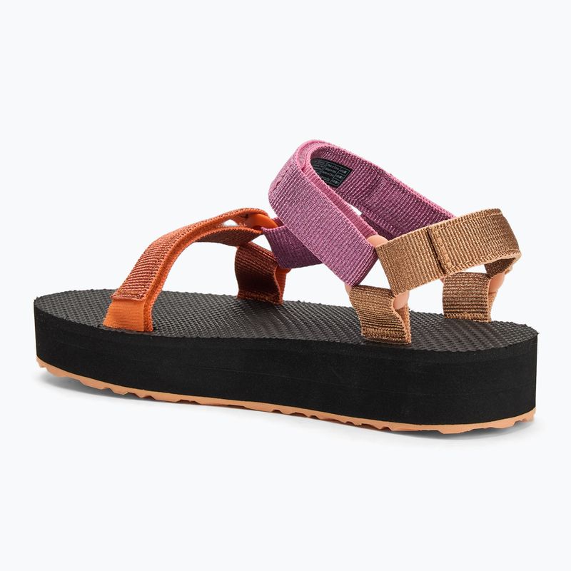Teva Midform Universal Metallic rózsaszín metál multi gyermek szandálok 3
