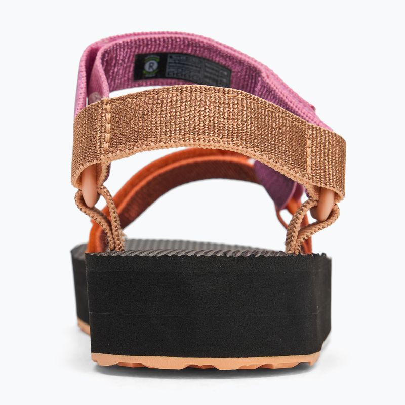 Teva Midform Universal Metallic rózsaszín metál multi gyermek szandálok 6