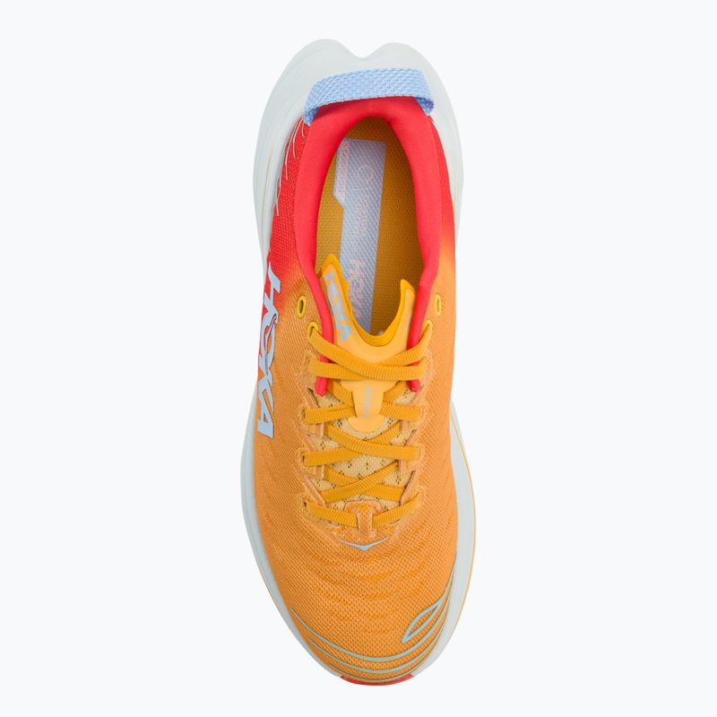HOKA Bondi X fiesta/amber sárga férfi futócipő 6
