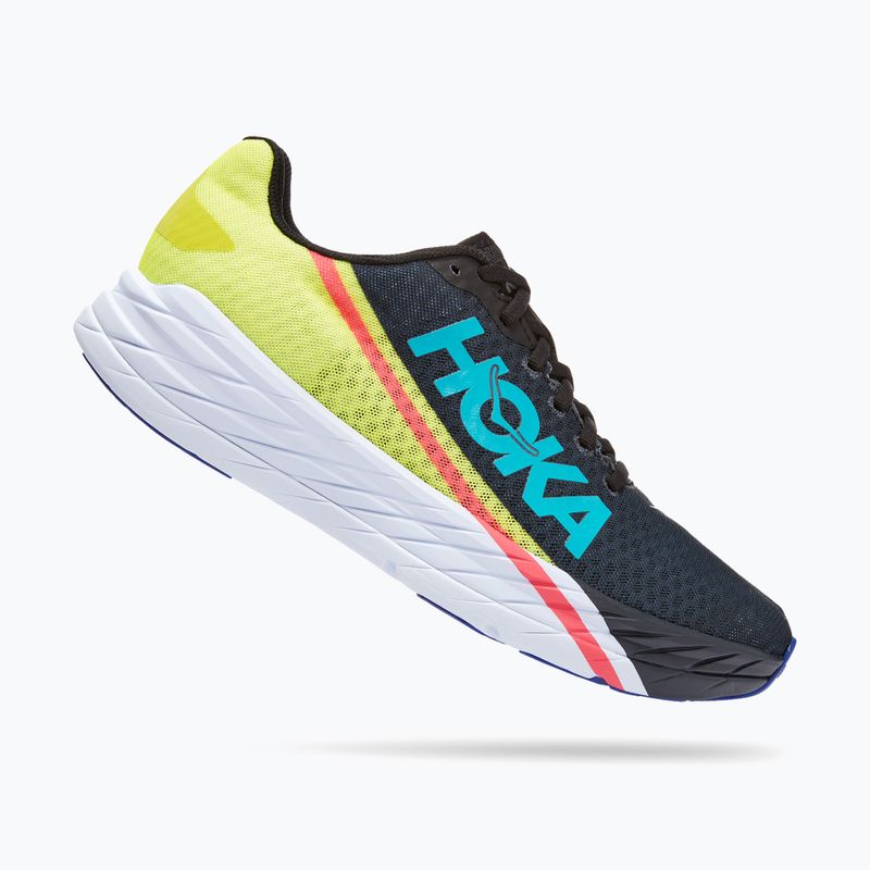 HOKA Rocket X fekete/este primrose futócipő 8