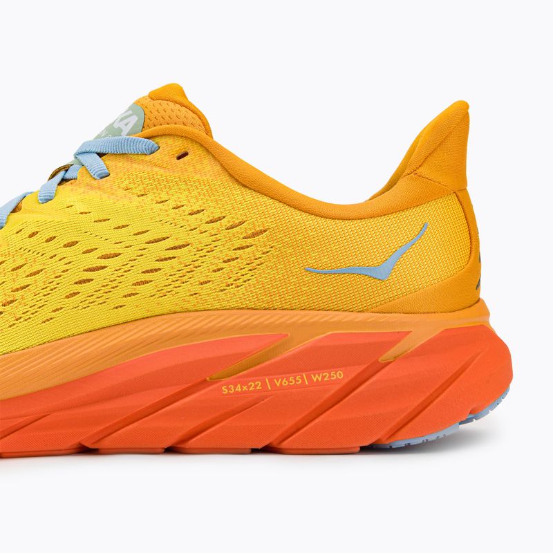 HOKA férfi futócipő Clifton 8 sárga 1119393-RYMZ 7