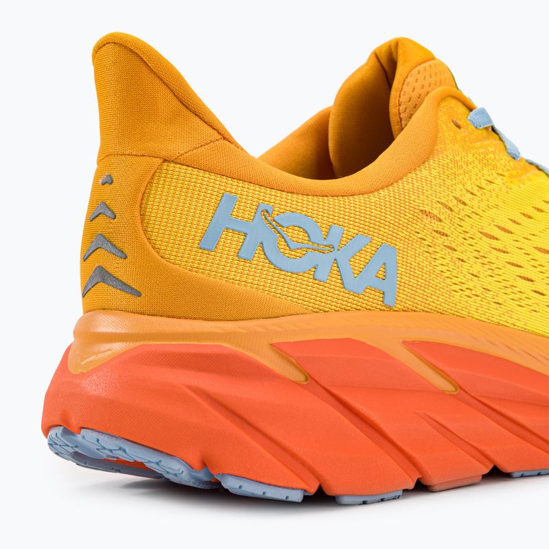 HOKA férfi futócipő Clifton 8 sárga 1119393-RYMZ 9