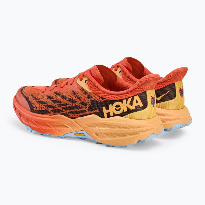 HOKA Speedgoat 5 férfi futócipő narancssárga 1123157-PBAY 4