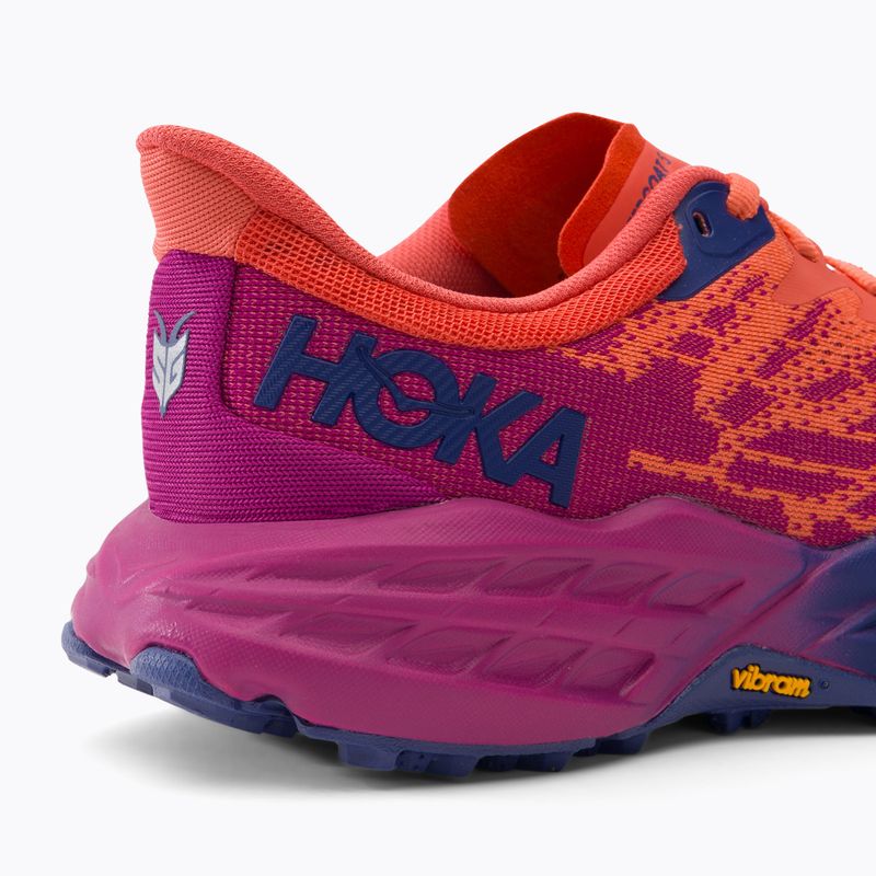 Női futócipő HOKA Speedgoat 5 Wide fesztivál fukszia/camellia 10