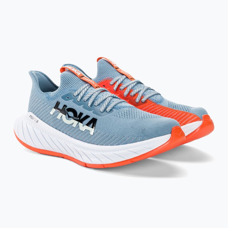 Férfi futócipő HOKA Carbon X 3 mountain spring/puffin's bill 4