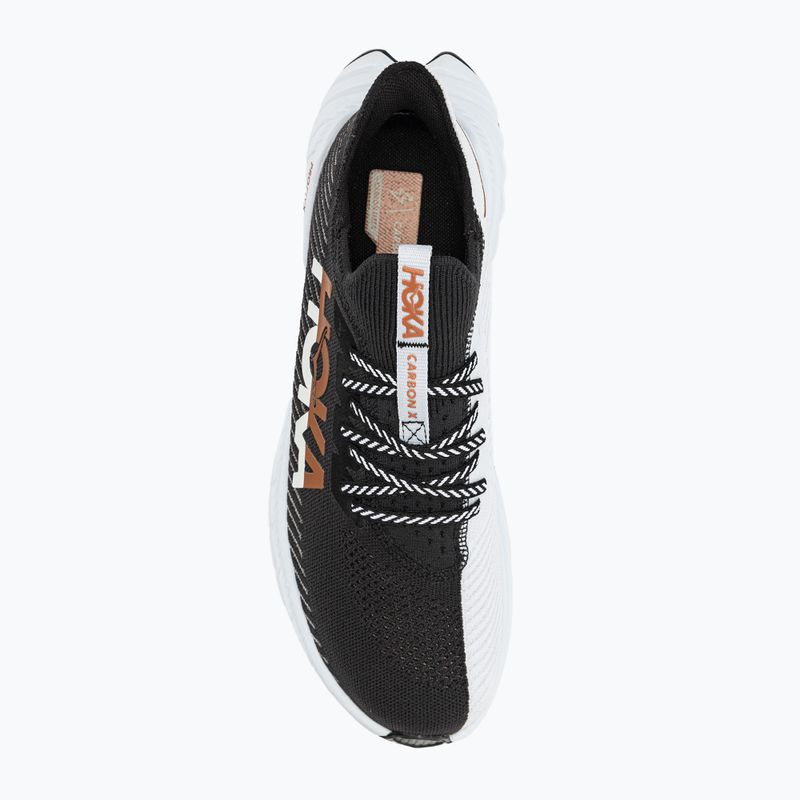 HOKA férfi futócipő Carbon X 3 fekete és fehér 1123192-BWHT 5