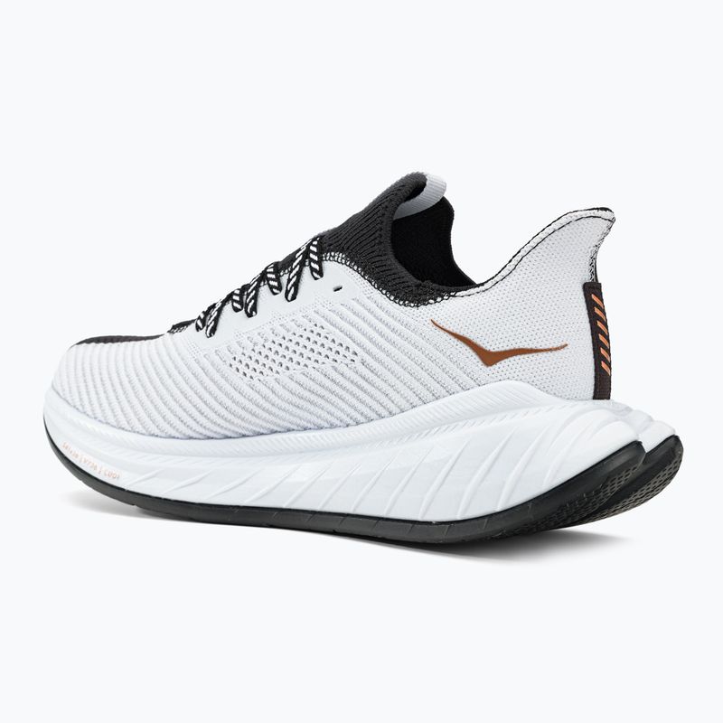 HOKA férfi futócipő Carbon X 3 fekete és fehér 1123192-BWHT 10
