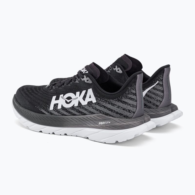 HOKA Mach 5 férfi futócipő fekete 1127893-BCSTL 4