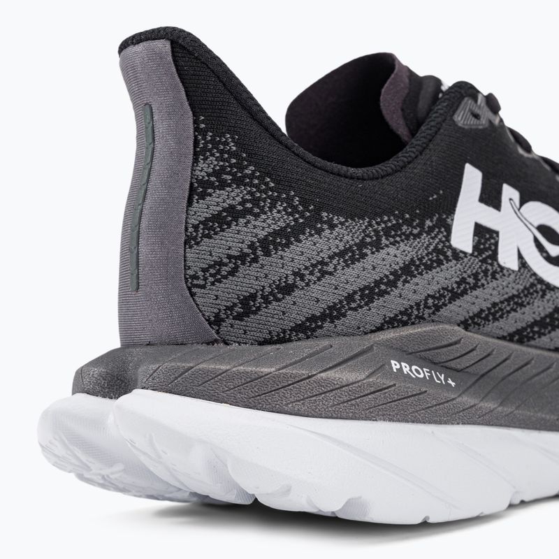 HOKA Mach 5 férfi futócipő fekete 1127893-BCSTL 8