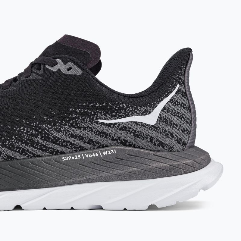 HOKA Mach 5 férfi futócipő fekete 1127893-BCSTL 9