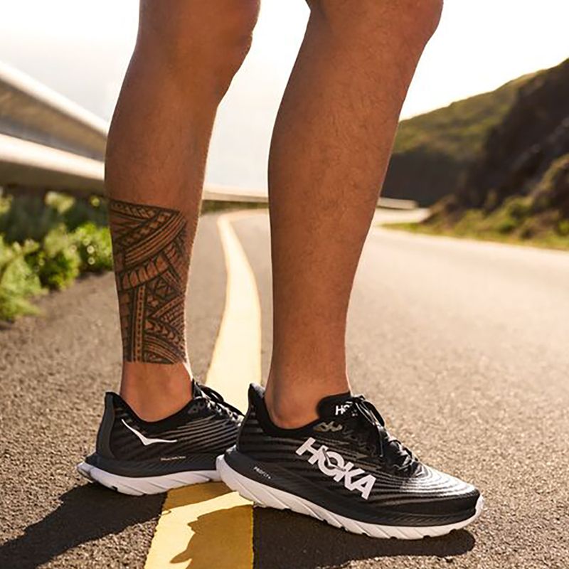 HOKA Mach 5 férfi futócipő fekete 1127893-BCSTL 12