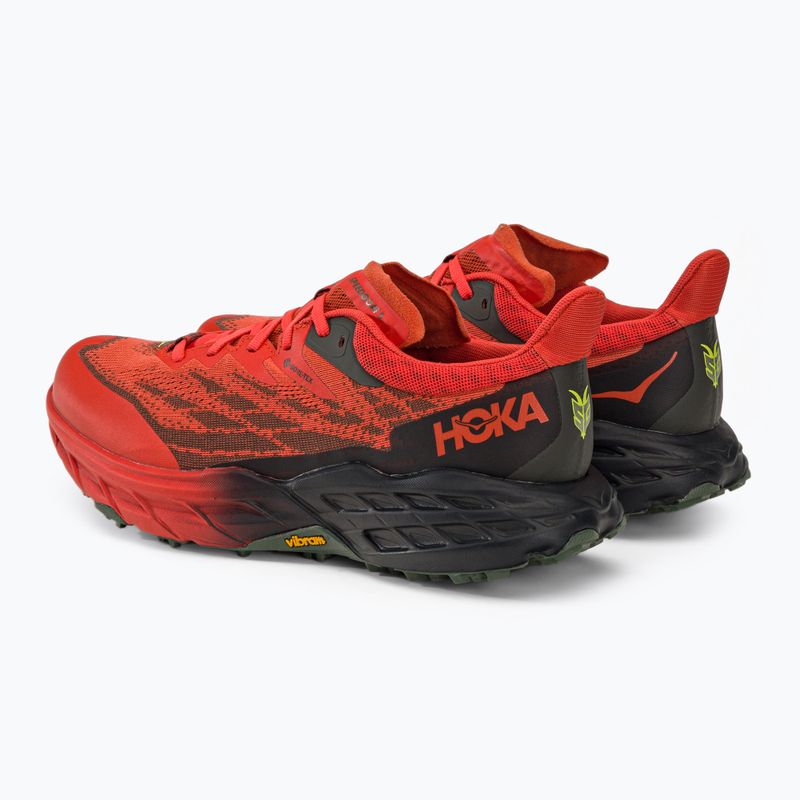 Férfi futócipő HOKA Speedgoat 5 GTX piros 1127912-FTHY 3