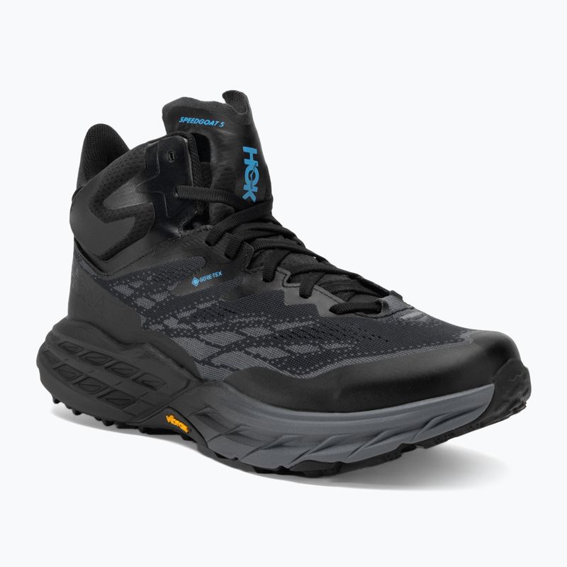 Férfi futócipő HOKA Speedgoat 5 Mid GTX black/black