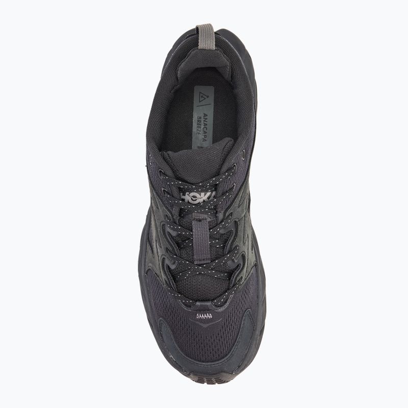HOKA férfi túrabakancs Anacapa Breeze Low fekete/fekete 5
