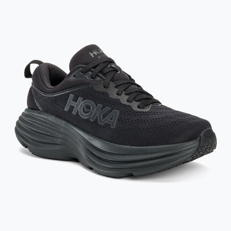 női futócipő HOKA Bondi 8 Wide black/black