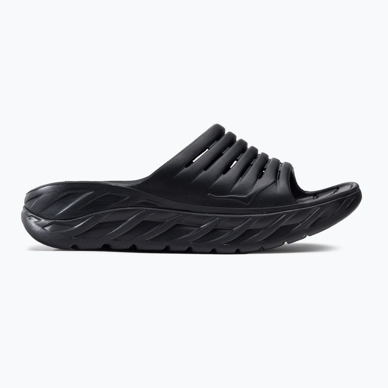 HOKA Ora Recovery túrázó flip-flop fekete 1134527-BLK 2