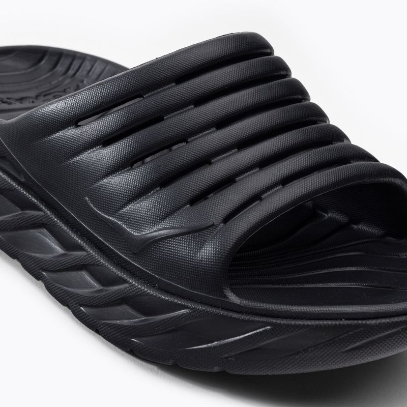 HOKA Ora Recovery túrázó flip-flop fekete 1134527-BLK 7