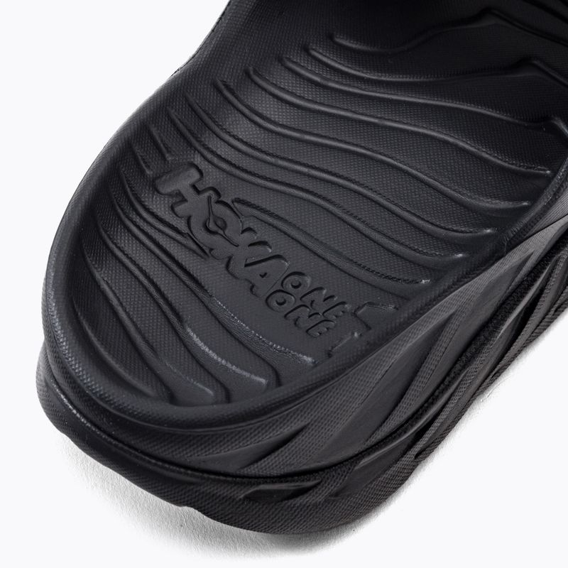 HOKA Ora Recovery túrázó flip-flop fekete 1134527-BLK 8