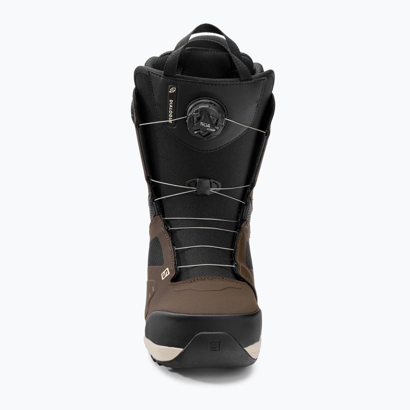 Férfi snowboard csizma Salomon Dialoge Dual Boa barna L41698900 3