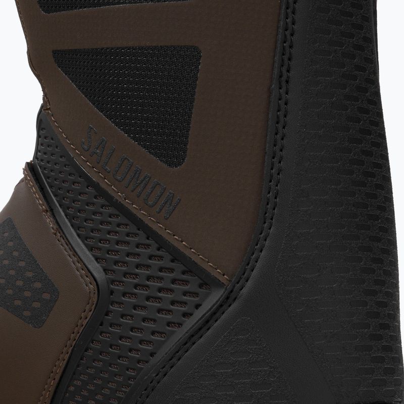 Férfi snowboard csizma Salomon Dialoge Dual Boa barna L41698900 10
