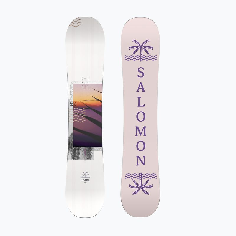 Női snowboard Salomon Lotus Lotus fehér L47018600 7