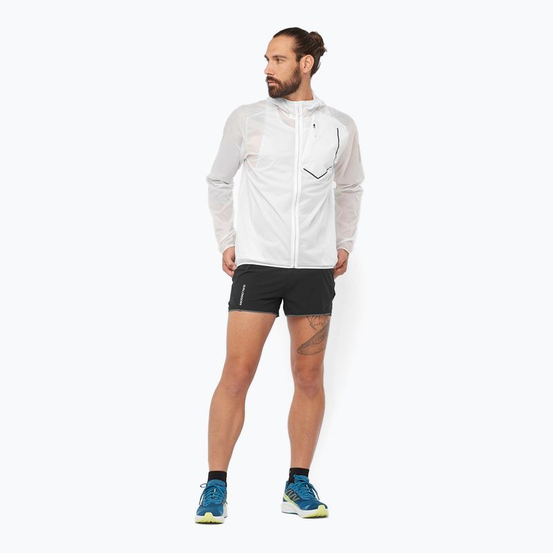 Férfi Salomon Sense Aero 3" mélyfekete futónadrágok 2