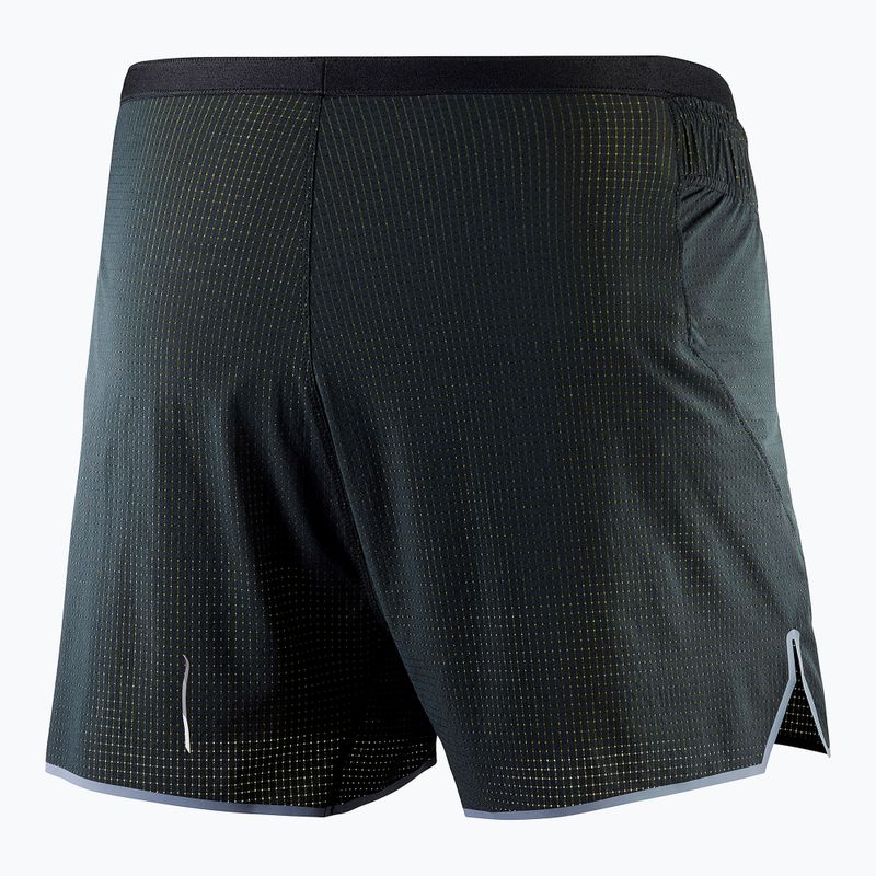 Férfi Salomon Sense Aero 3" mélyfekete futónadrágok 8