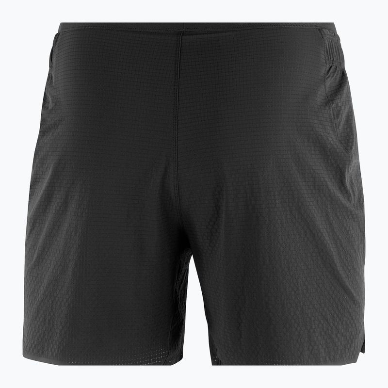 Férfi futóshort Salomon Sense Aero 5" fekete 2