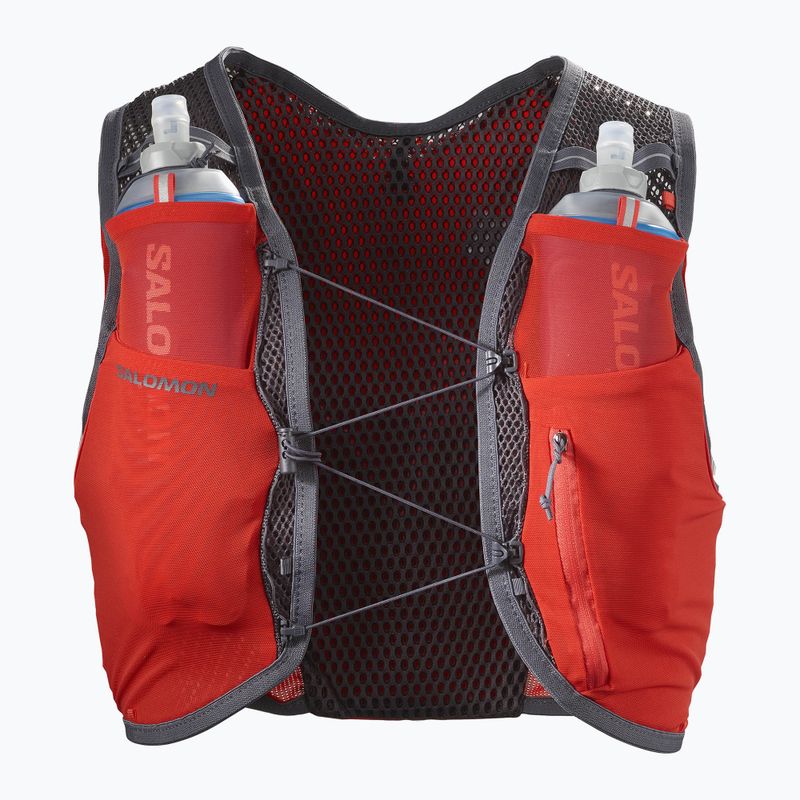 Salomon Active Skin 4 szett futó hátizsák piros LC1909200