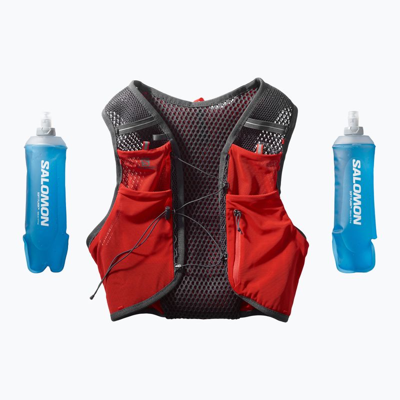 Salomon Active Skin 4 szett futó hátizsák piros LC1909200 3