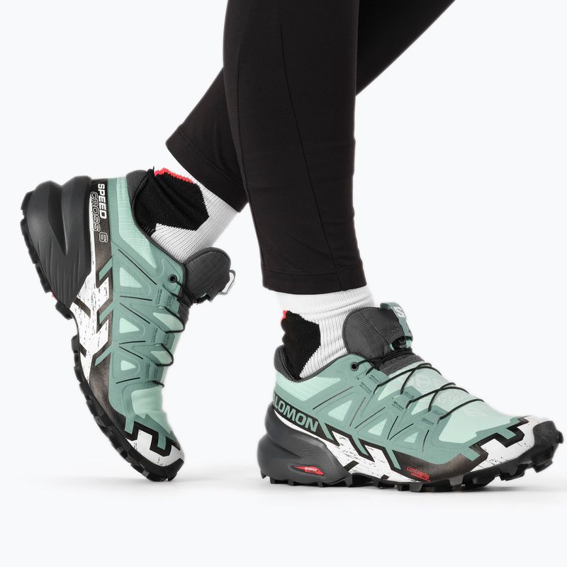 Salomon Speedrcross 6 zöld női futócipő L41743100 3