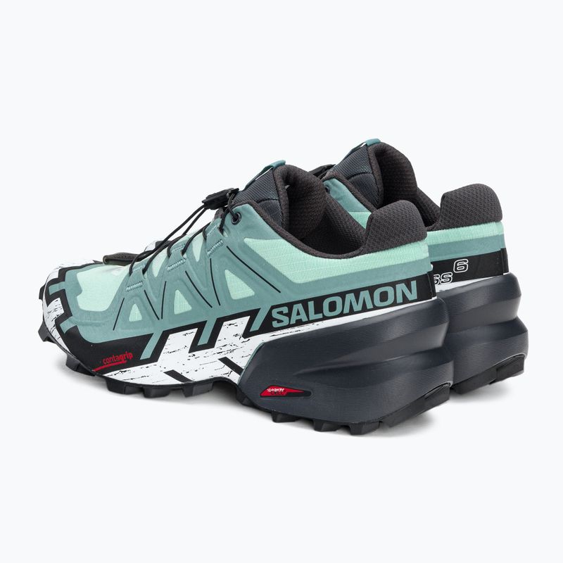 Salomon Speedrcross 6 zöld női futócipő L41743100 5