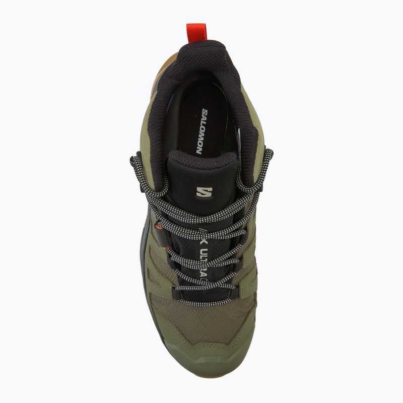 Férfi trekking cipő Salomon X Ultra 4 MID GTX deep lichen green/peat/kelp 5