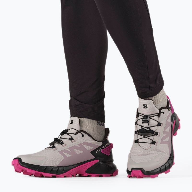 Női futócipő Salomon Supercross 4 GTX szürke L41735500 10