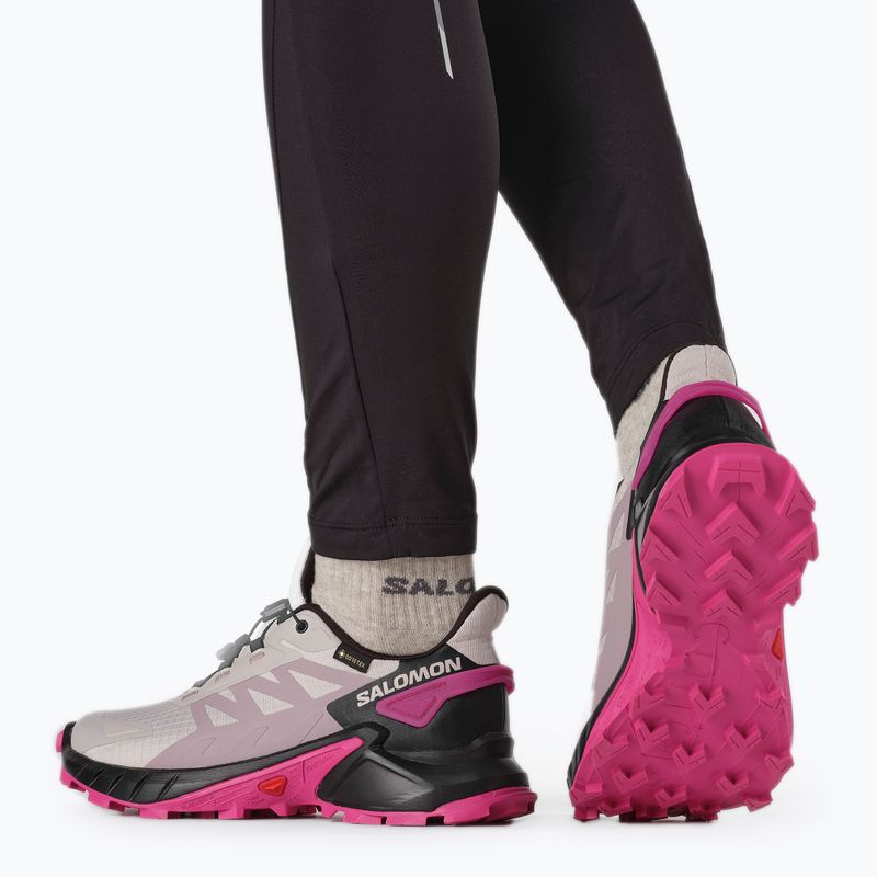 Női futócipő Salomon Supercross 4 GTX szürke L41735500 11