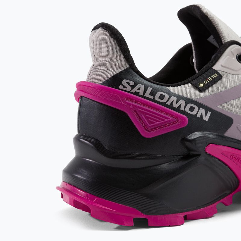 Női futócipő Salomon Supercross 4 GTX szürke L41735500 9